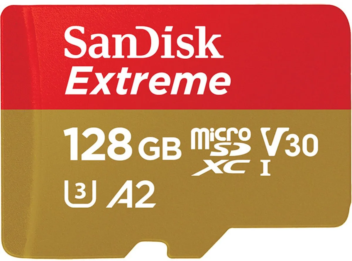 SanDisk Extreme MicroSDXC 128GB GN6AA - met adapter
