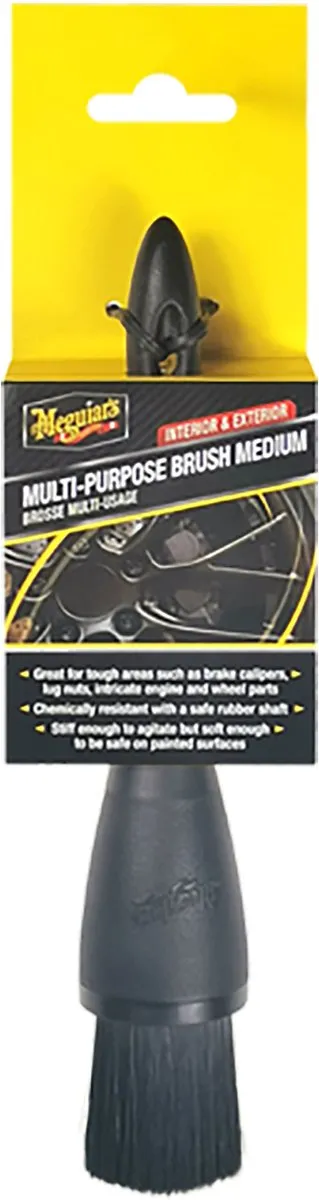 Meguiars Multi Purpose Brush Medium - afbeelding 3 van 6