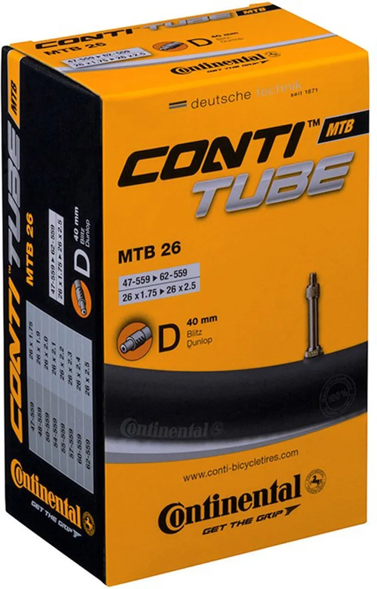 Continental Binnenband 26x1.75/2.5 (559) - Hollands ventiel