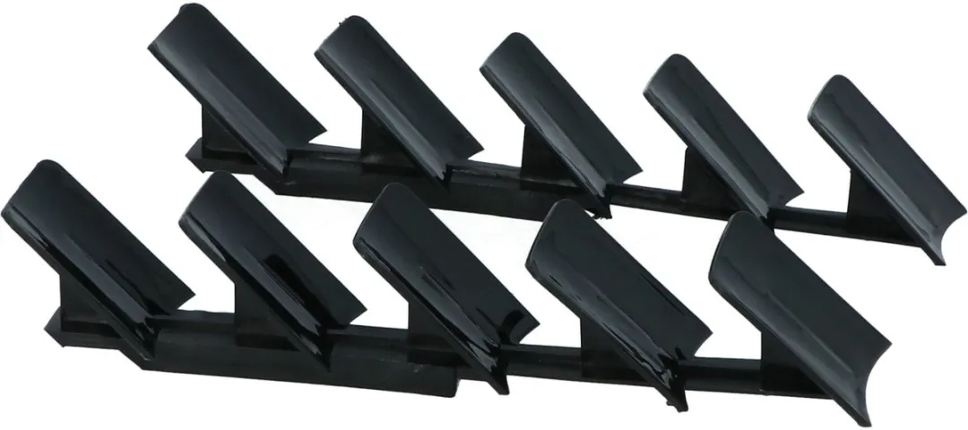 Carpoint Ruitenwisseraandrukkers 17cm - 2 Stuks - Zwart
