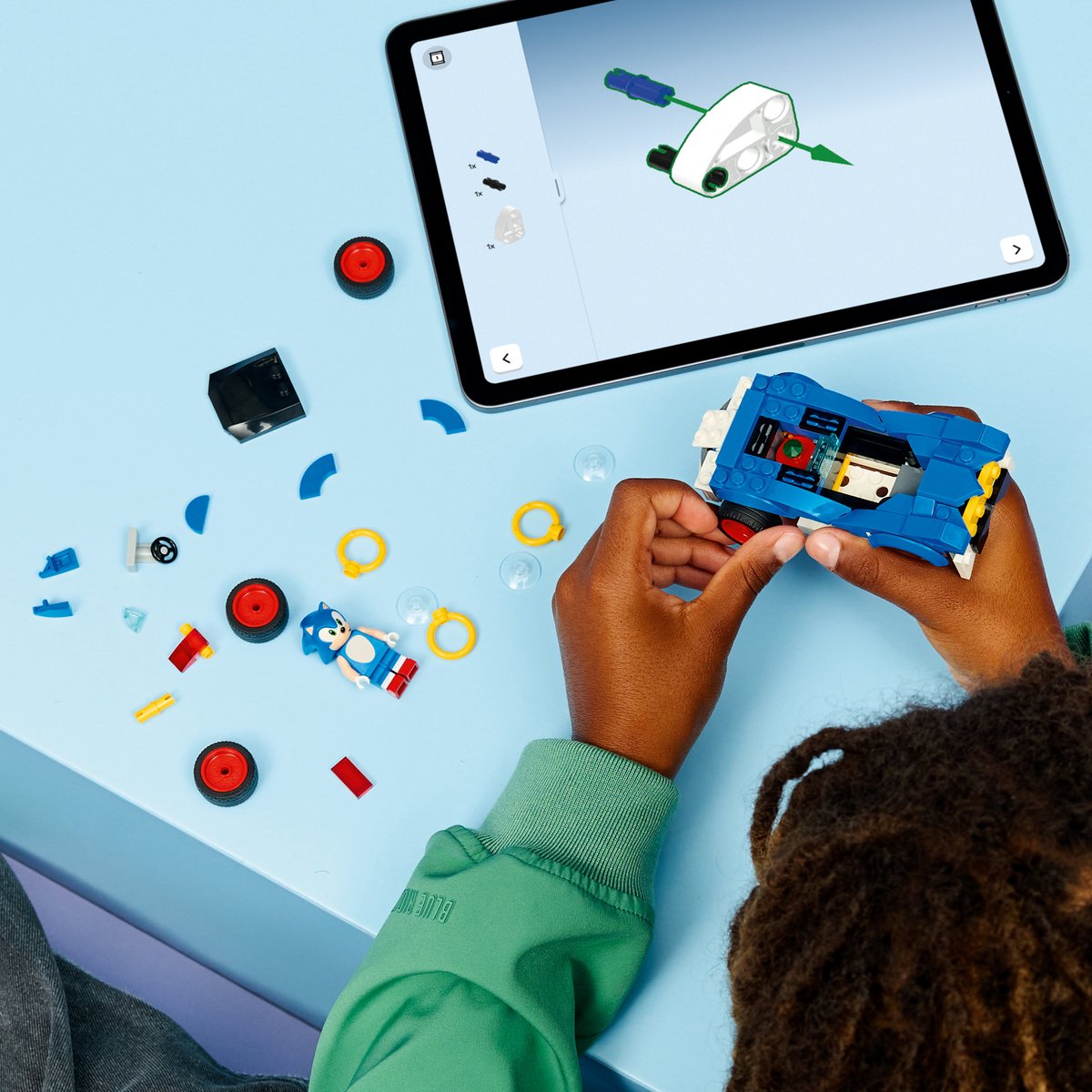 LEGO Sonic speelgoedauto Speedster Light - bouwset voor kinderen.