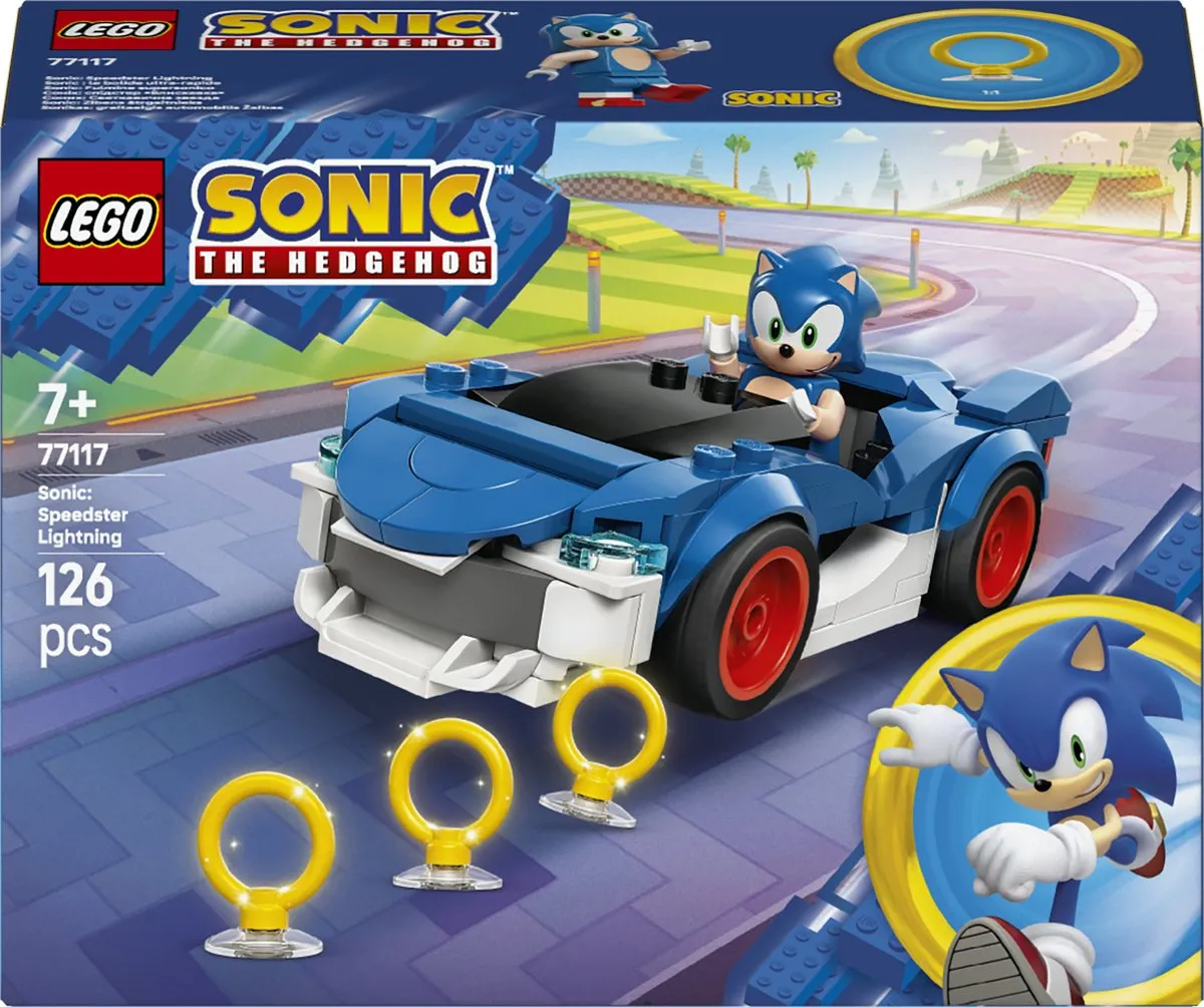 LEGO Sonic Speedster Light Bouwset - 126 Stukken - Multicolor