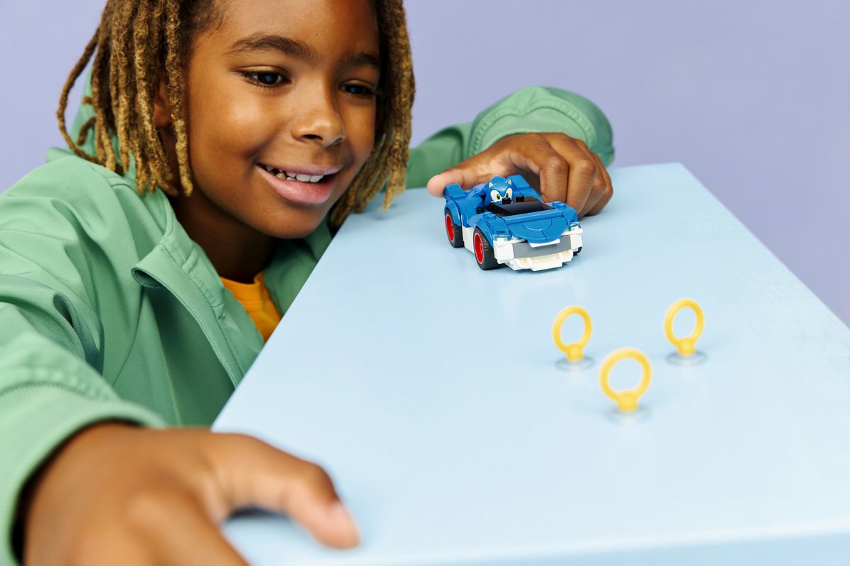 LEGO Sonic speelgoedauto Speedster Light - bouwset voor kinderen.