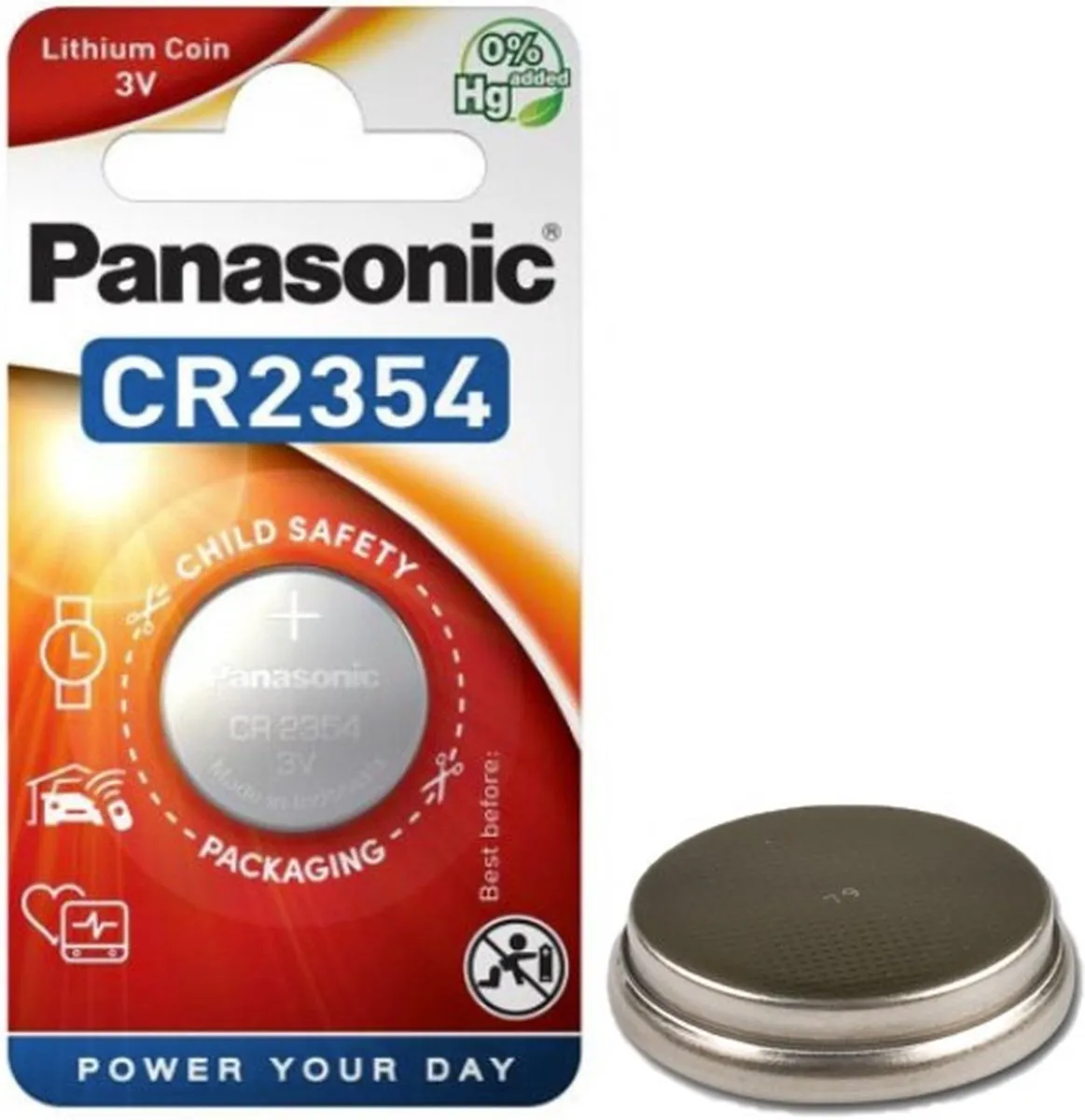 Panasonic CR2354 Knoopcelbatterij 3V - 12 Stuks