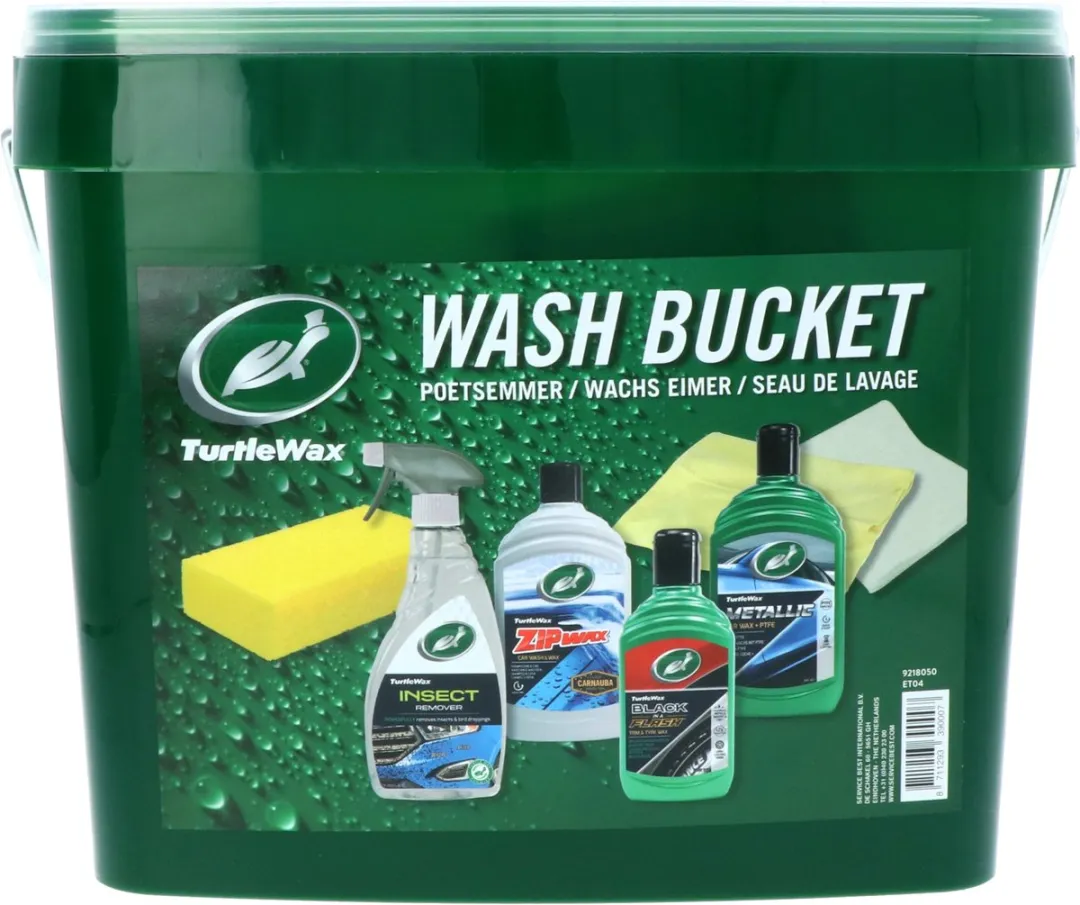 Turtle Wax Car Care Set 7-delig - Metallic Wax/Black in a Flash/Insectenverwijderaar