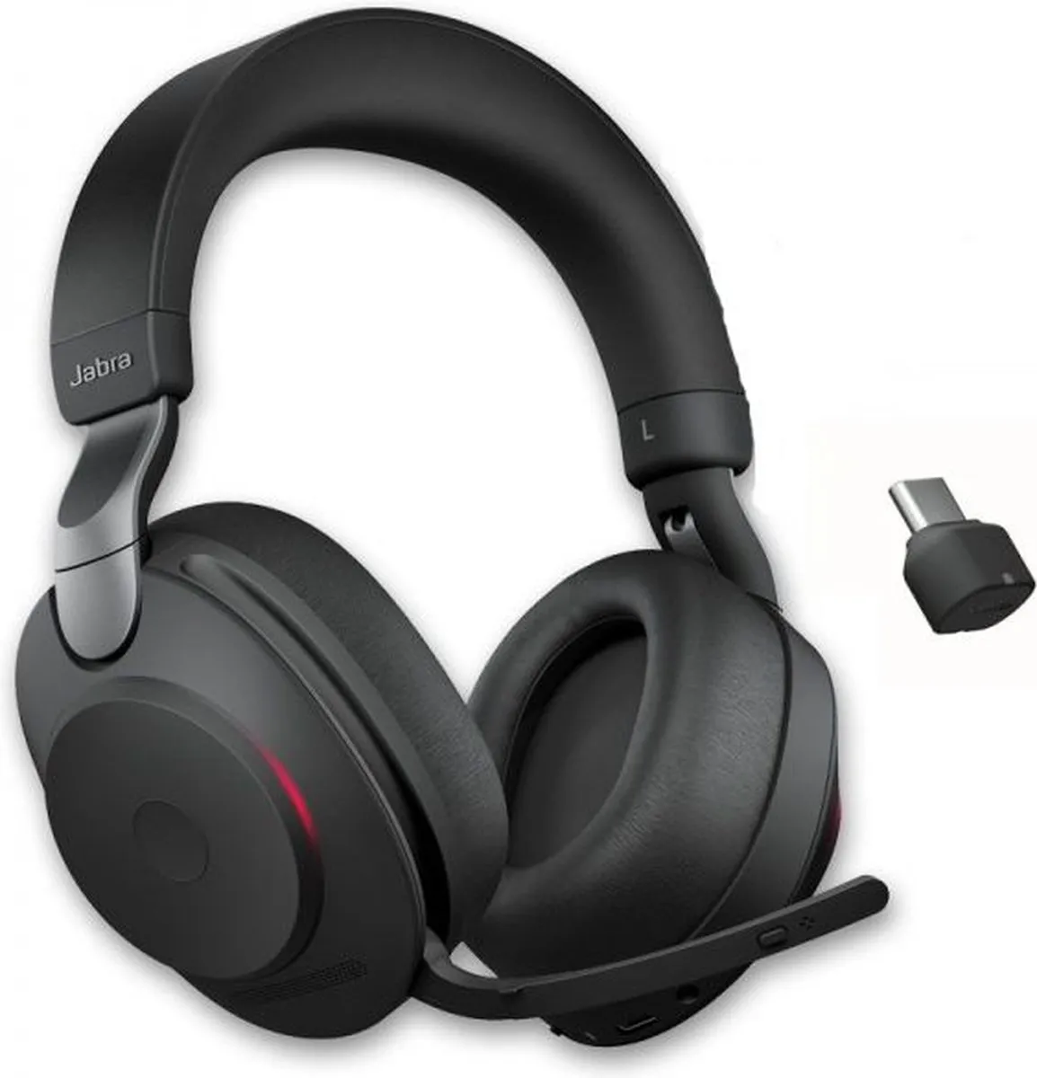 Jabra Evolve2 85 Link380a Headset - Zwart