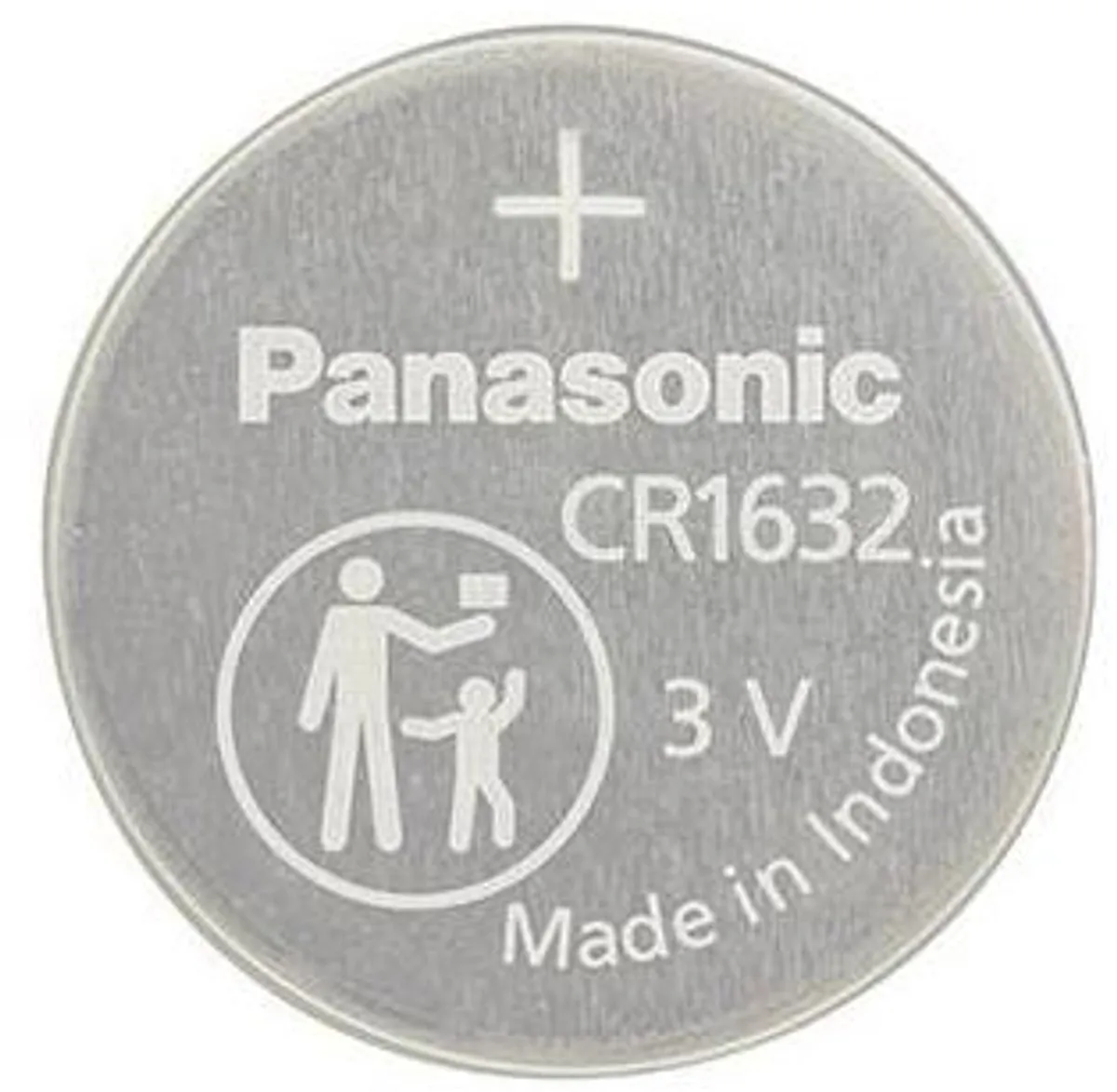 Panasonic CR1632 Knoopcelbatterij - Zilver