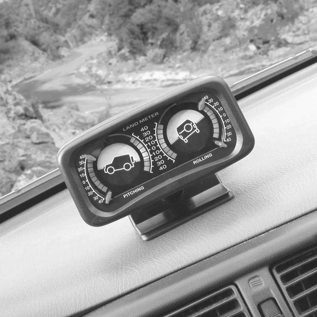 Carpoint Landmeter Offroad - 12V - Dashboardmontage - Zwart
