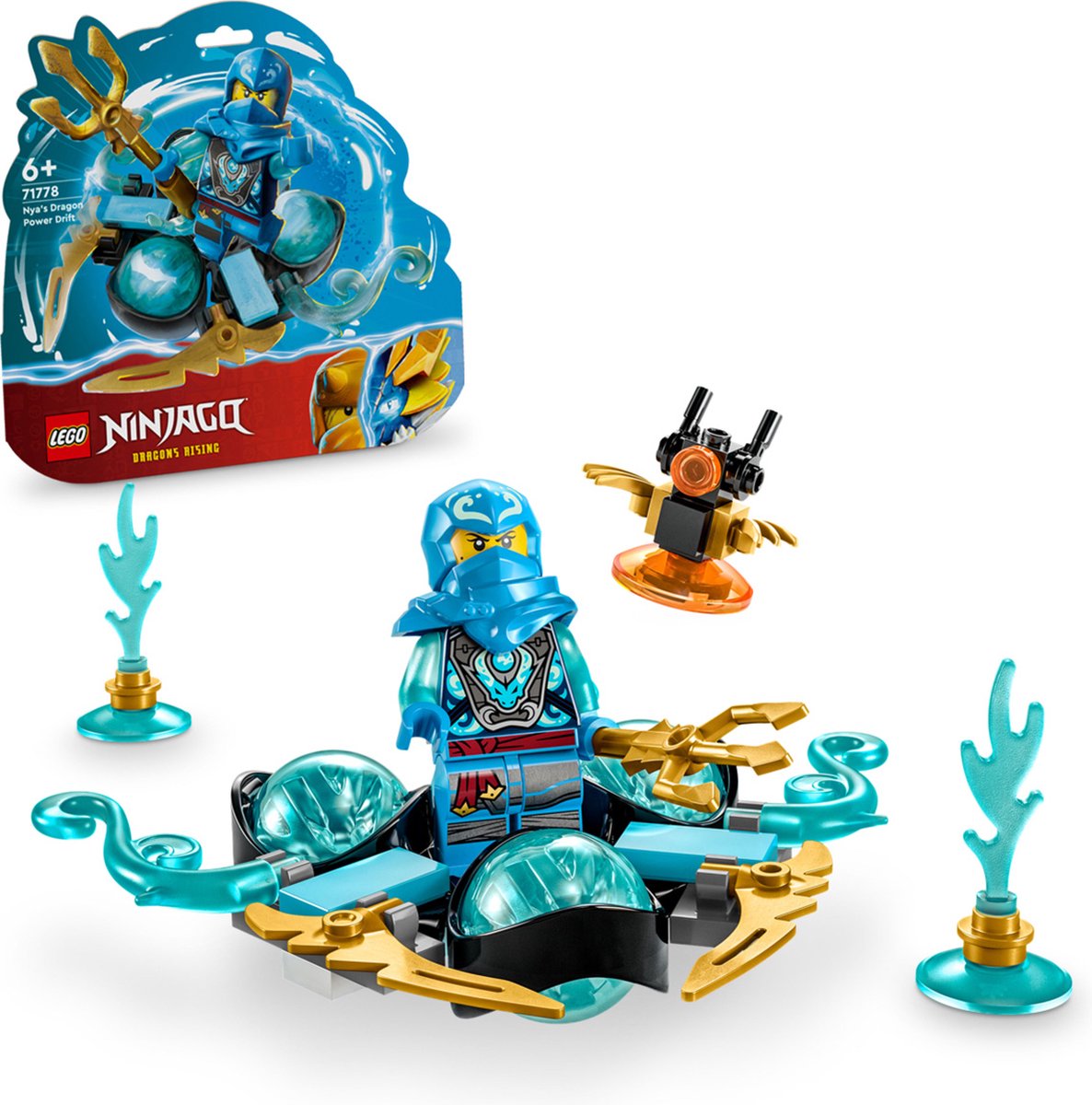 LEGO NINJAGO Nya’s Drakenkracht Spinjitzu Drift - 71778