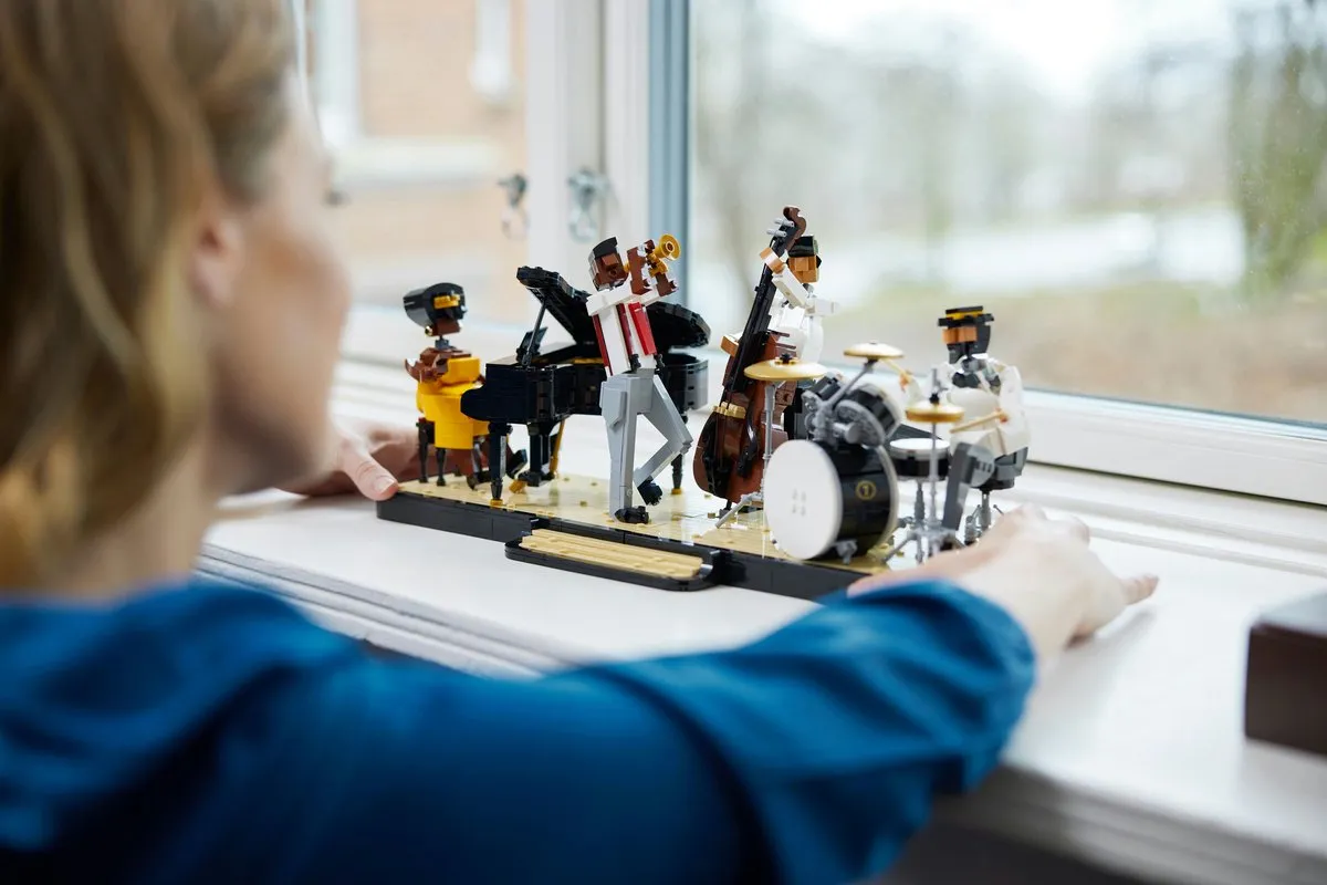 LEGO Ideas Jazzkwartet 21334 - 1606 Stukken - Veelkleurig