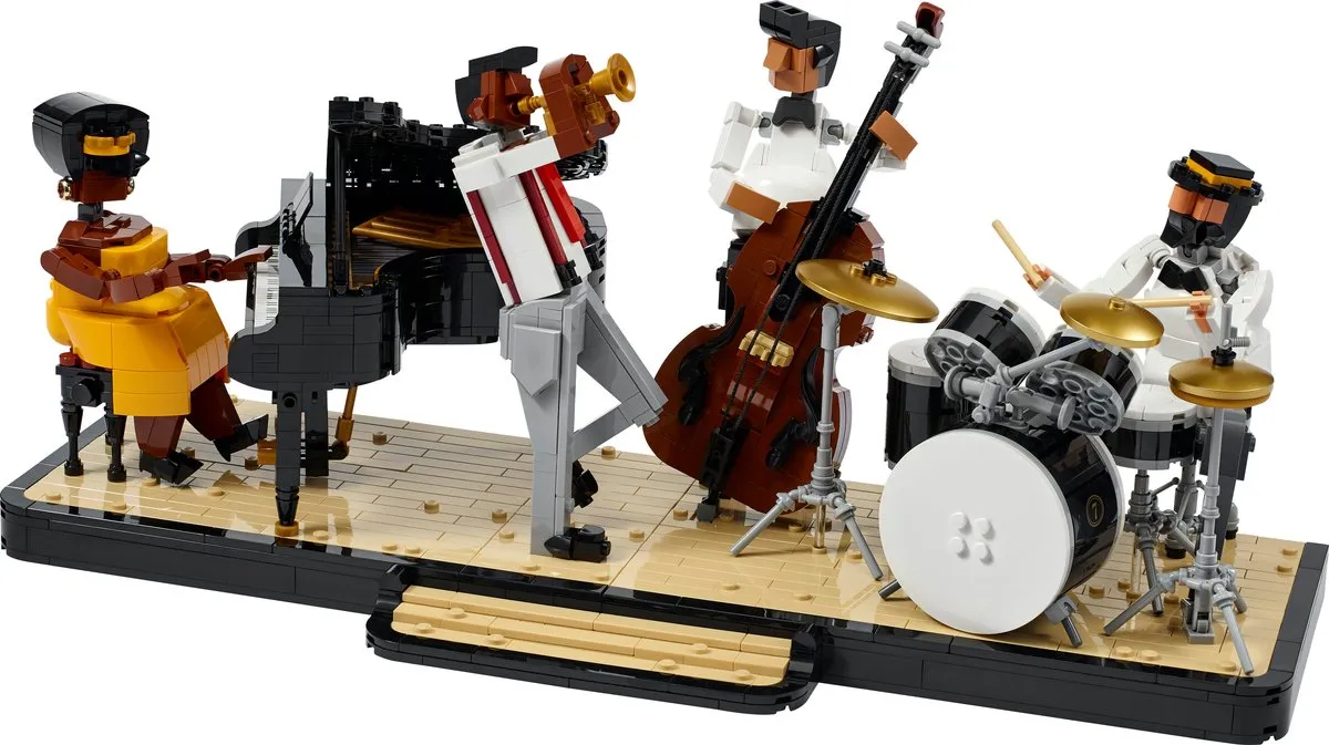 LEGO Ideas Jazzkwartet 21334 - 1606 Stukken - Veelkleurig - afbeelding 6 van 6