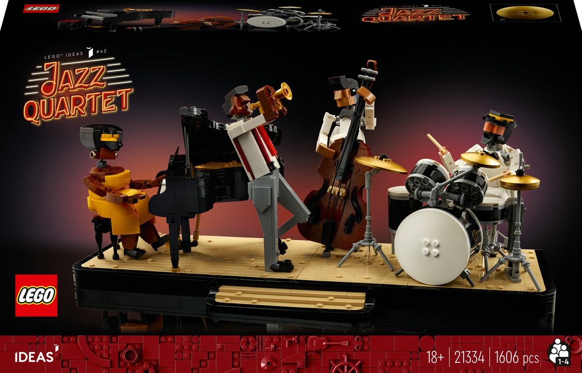 LEGO Ideas 21334 - Jazzkwartet