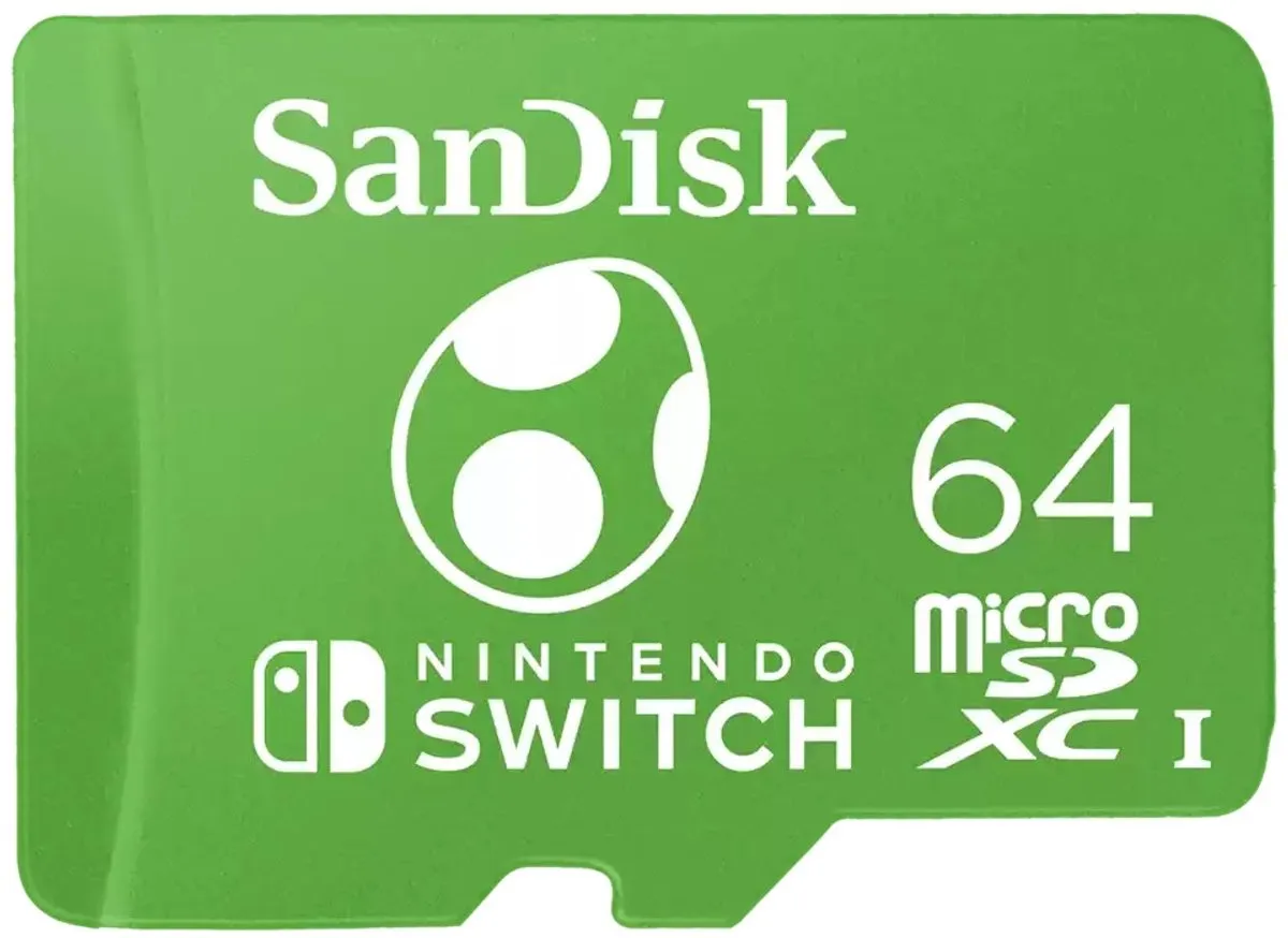 SanDisk Nintendo Switch MicroSDXC 64GB SDSQXAO-064G-GN6ZN