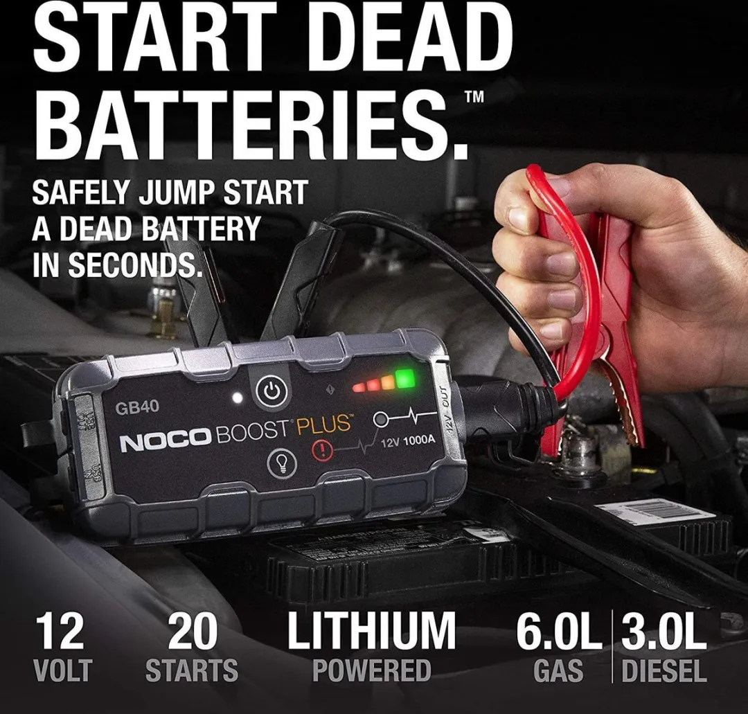 Noco Genius GB40 Booster Jumpstarter - 12V 1000A
