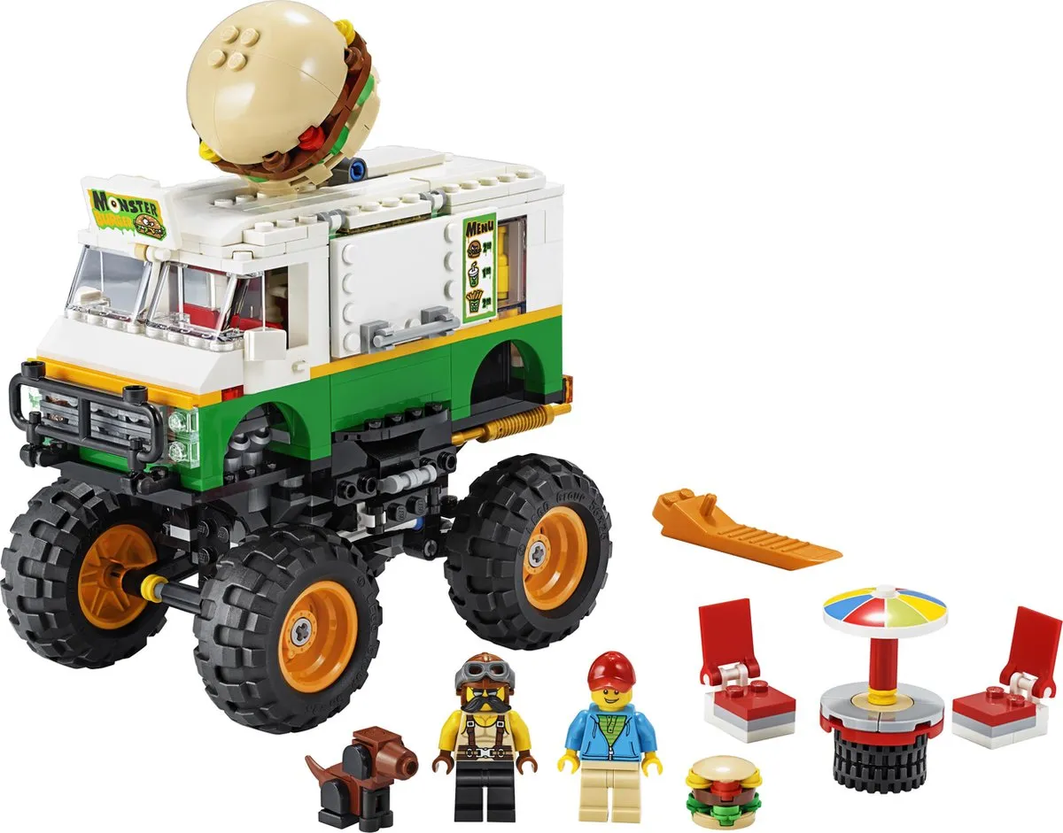 LEGO Creator Monster Burger Truck 31104 - 499 Stukken