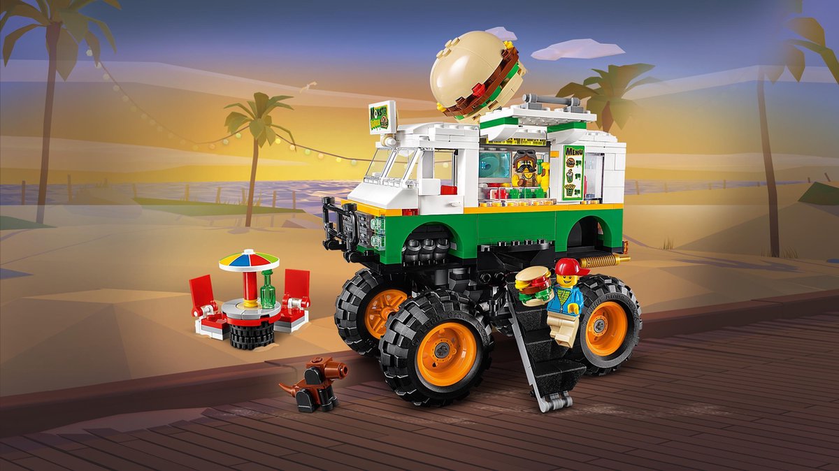 LEGO Creator Monster Burger Truck - 31104