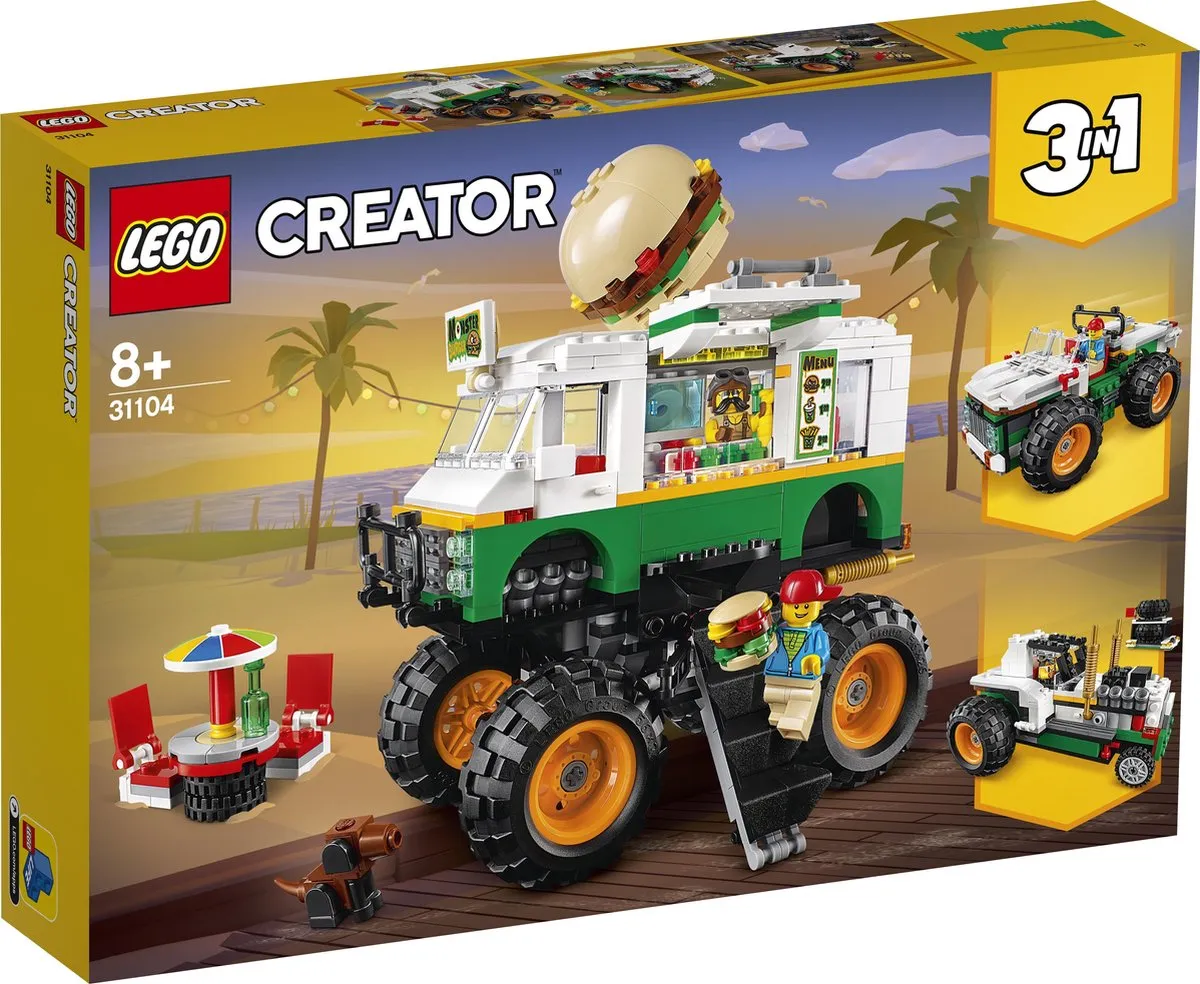 LEGO Creator Monster Burger Truck 31104