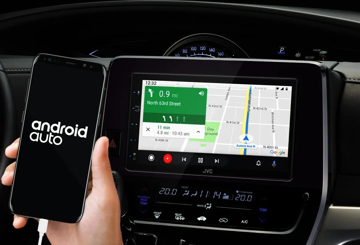 JVC KW-M565DBT Multimedia Autoradio - 2-DIN CarPlay & Android Auto