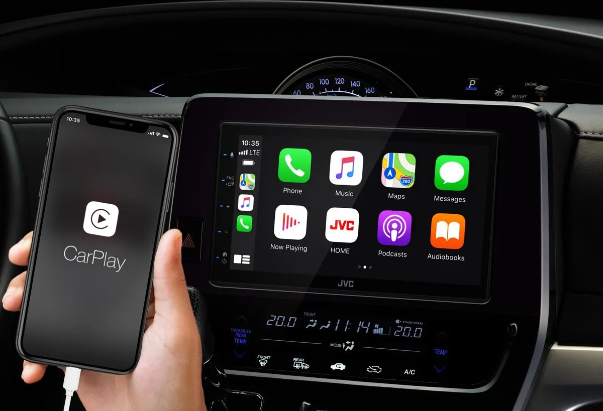 JVC KW-M565DBT Multimedia Autoradio - 2-DIN CarPlay & Android Auto