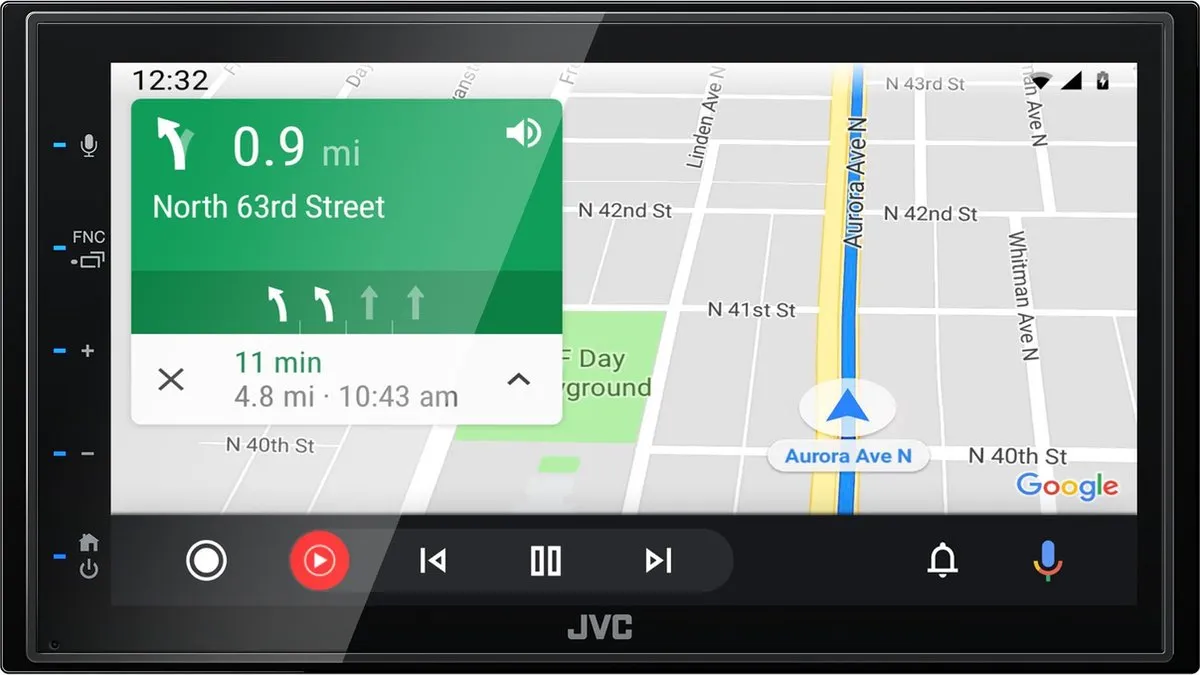 JVC KW-M565DBT Multimedia Autoradio - 2-DIN CarPlay & Android Auto