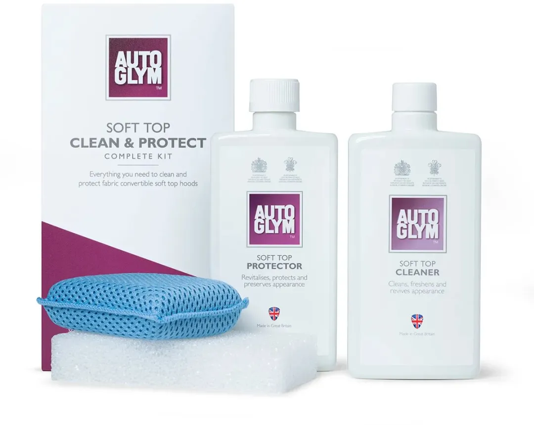 Autoglym Convertible Soft Top Clean & Protect Kit 0.47L