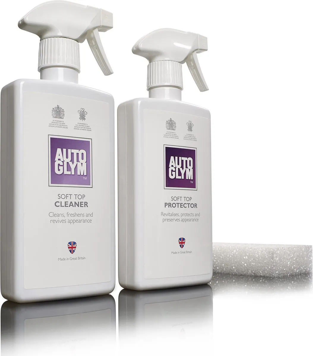 Autoglym Convertible Soft Top Clean & Protect Kit 0.47L
