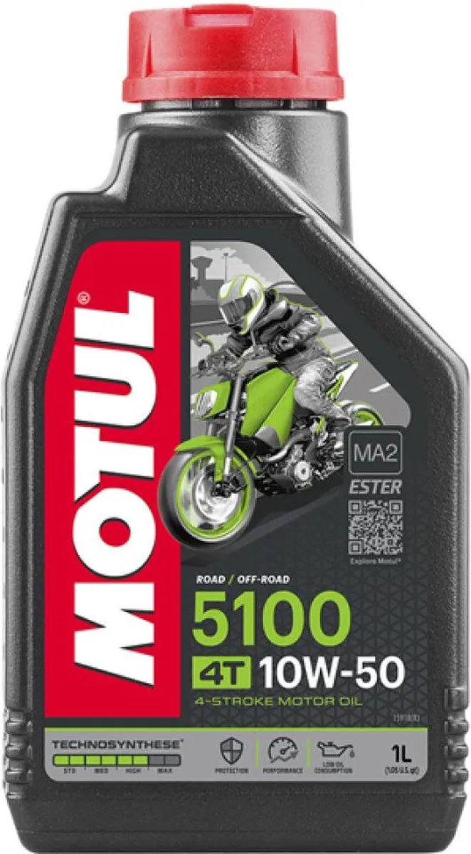 Motul 5100 10W50 Motorolie 1L