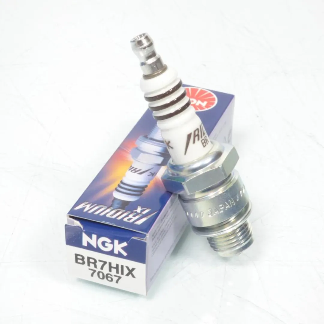 NGK BR7HIX Bougie Scooter Beta 50 Ark Ac 1996-2012 - Wit