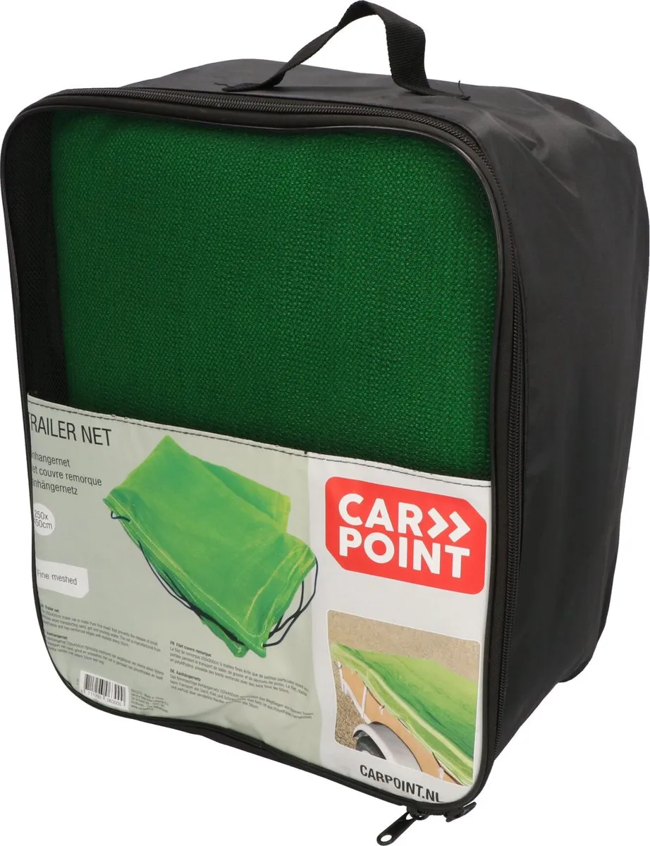 Carpoint Aanhangernet 250x450cm - Groen - afbeelding 6 van 6
