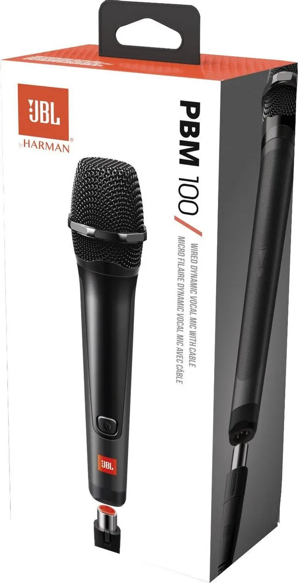 JBL PBM 100 Bedrade Microfoon - Zwart