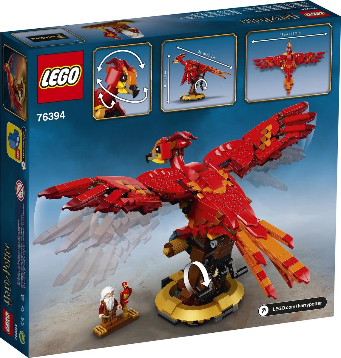 LEGO Harry Potter Felix de Feniks 76394 - 597 Stukken
