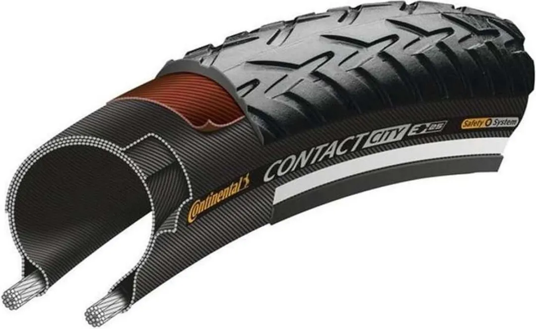 Continental Contact City Buitenband 28x1.40 (37-622) - Zwart - afbeelding 3 van 3