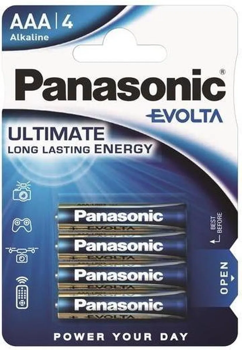 Panasonic Evolta LR03 AAA - 4 Stuks - afbeelding 6 van 6