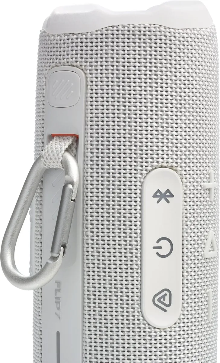 JBL Flip 7 Draadloze Bluetooth Speaker - 25W - 16 uur - IP68 - Wit