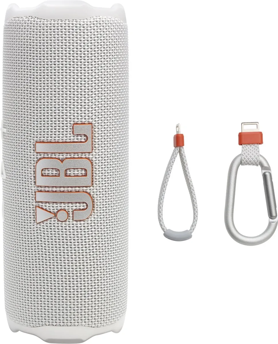 JBL Flip 7 Draadloze Bluetooth Speaker - 25W - 16 uur - IP68 - Wit