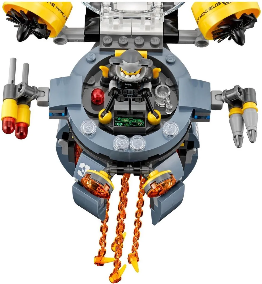 LEGO Ninjago Movie Vliegende Kwal Duikboot 70610 - 341 Stukken - afbeelding 2 van 6