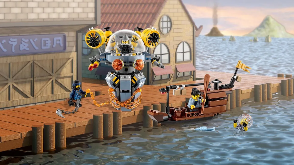 LEGO Ninjago Movie Vliegende Kwal Duikboot 70610 - 341 Stukken - afbeelding 6 van 6