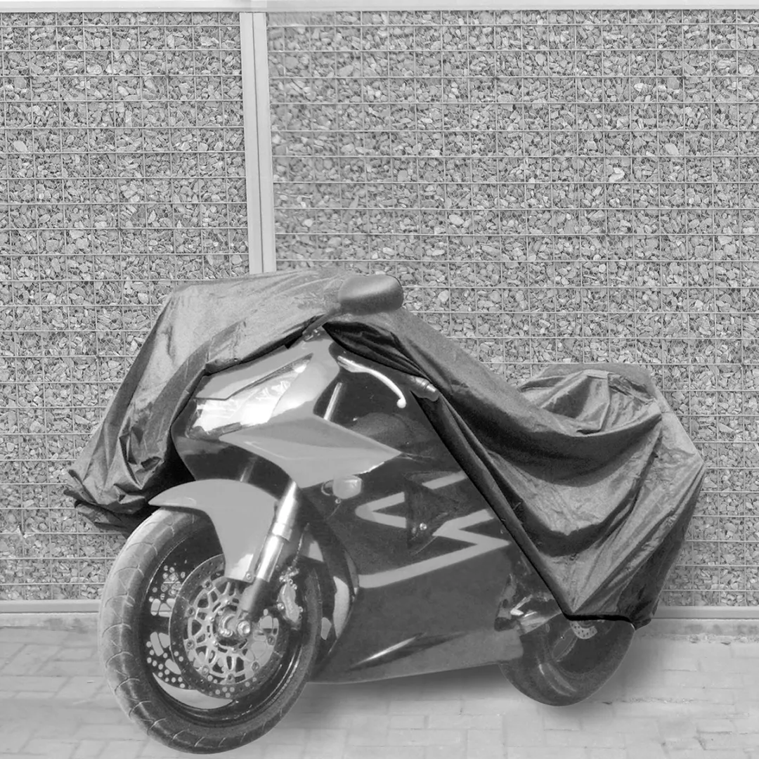 Carpoint Motorhoes Universeel 245x80x145cm - Zwart