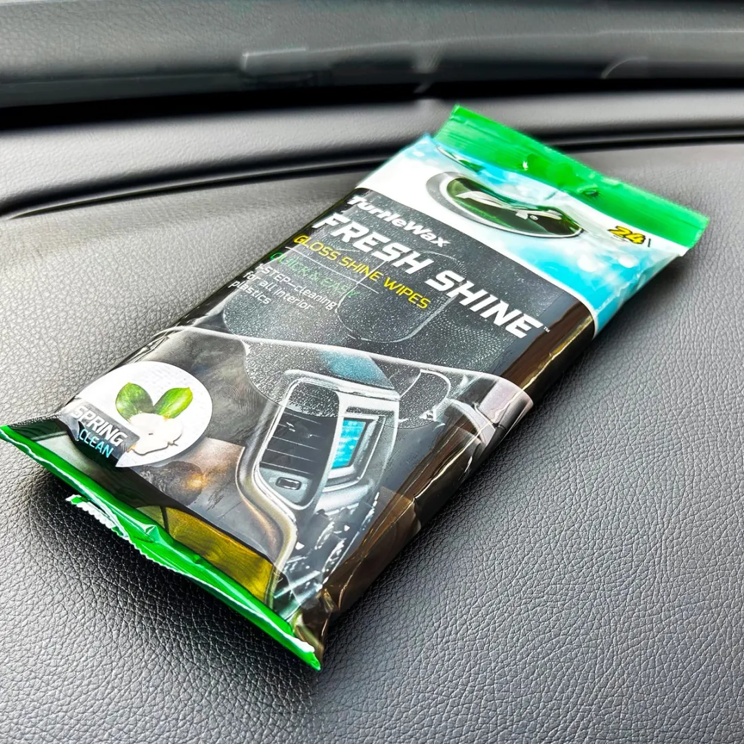 Turtle Wax Fresh Shine Gloss Interieurreinigerdoekjes - 24 Stuks