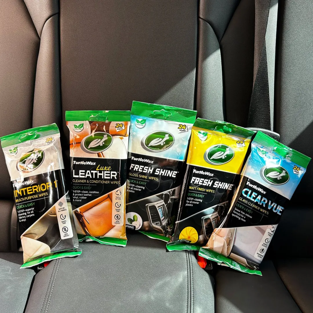 Turtle Wax Fresh Shine Gloss Interieurreinigerdoekjes - 24 Stuks - afbeelding 6 van 6