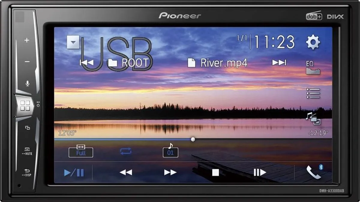 Pioneer DMH-A3300DAB Autoradio - Dubbel Din - Android Auto