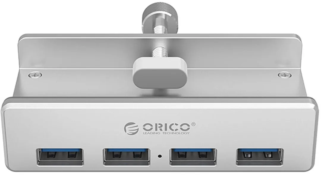 ORICO MH4PU Multifunctionele Hub - 4x USB-A 3.0 - Transparant - afbeelding 4 van 6