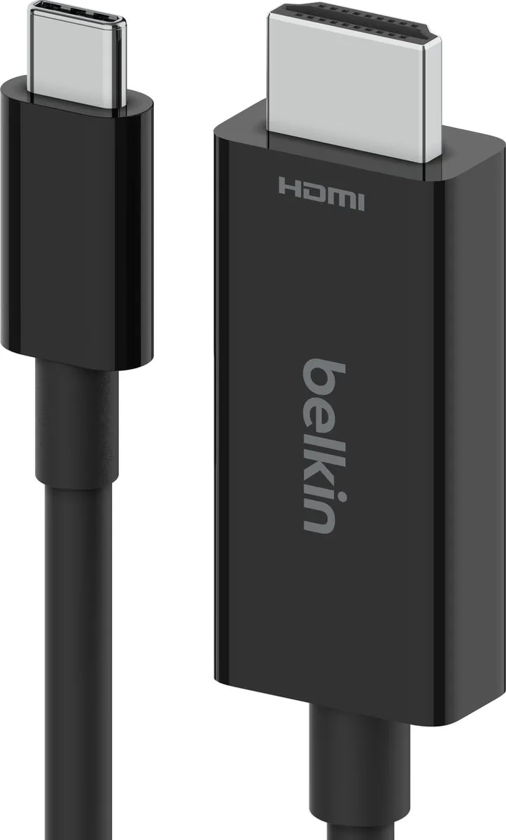 Belkin AVC012BT2MBK USB-C naar HDMI 2.1 Kabel 2m - Zwart