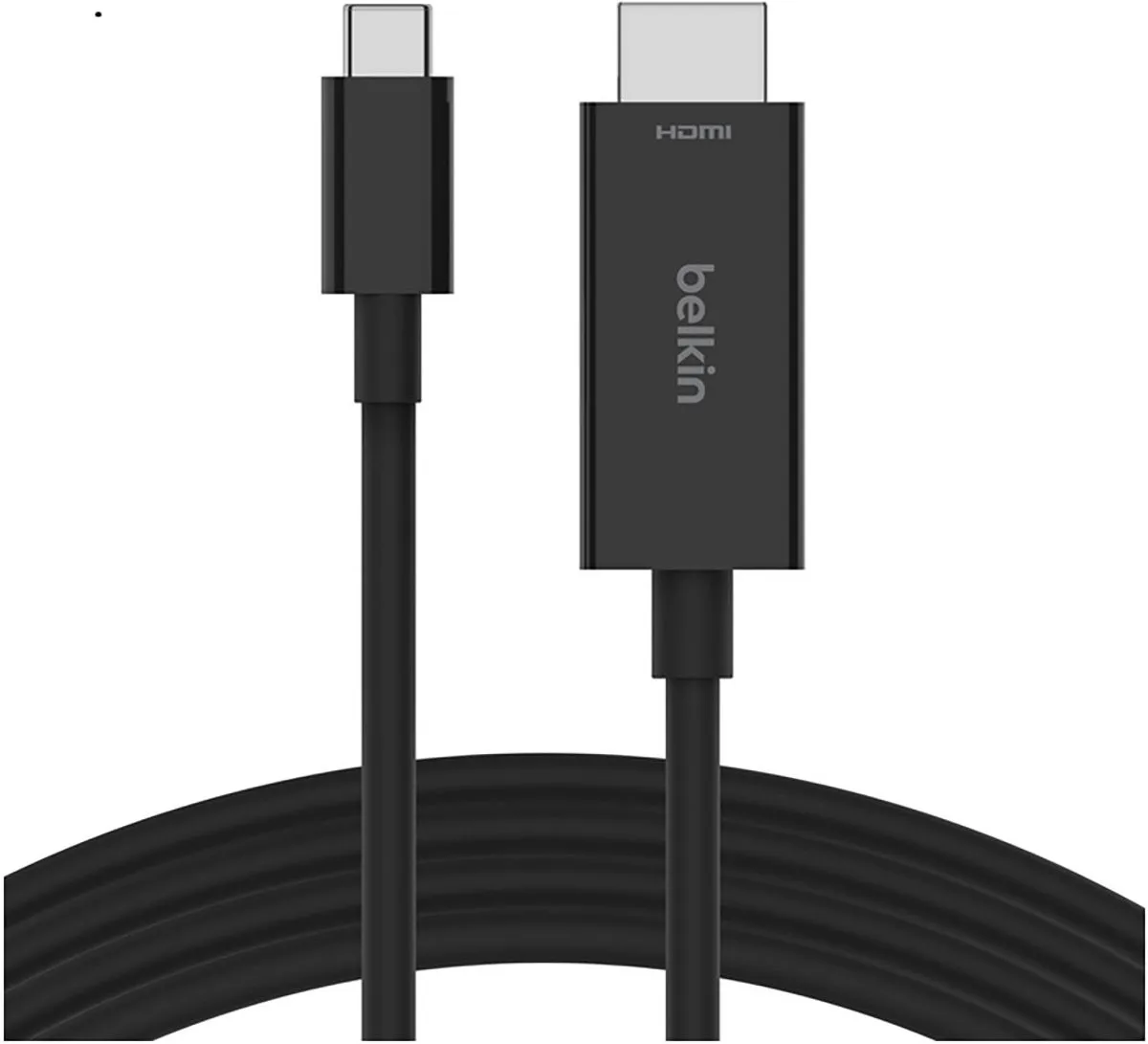 Belkin AVC012BT2MBK USB-C naar HDMI 2.1 Kabel 2m