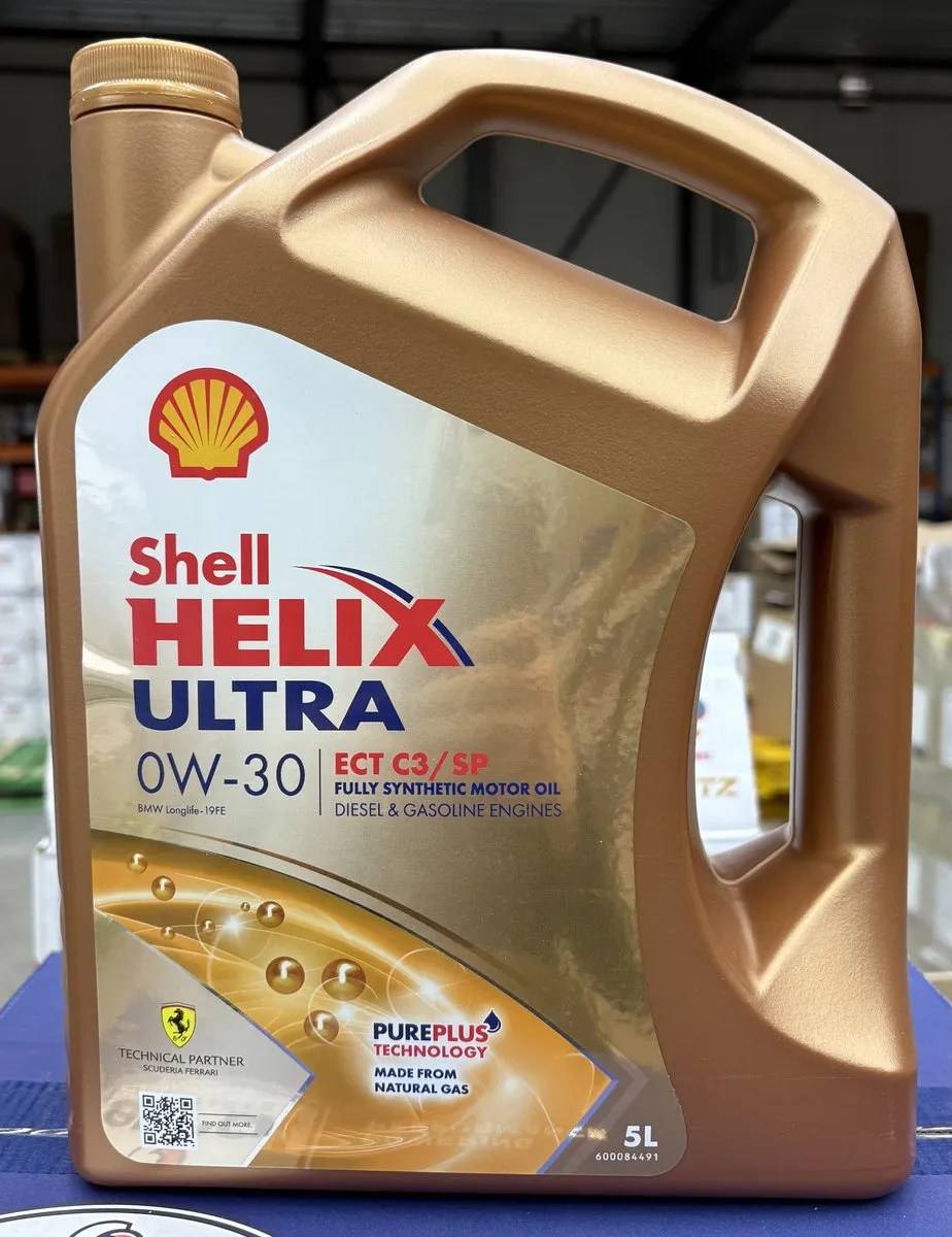 Shell Helix Ultra ECT C3 0W-30 Motorolie 5L