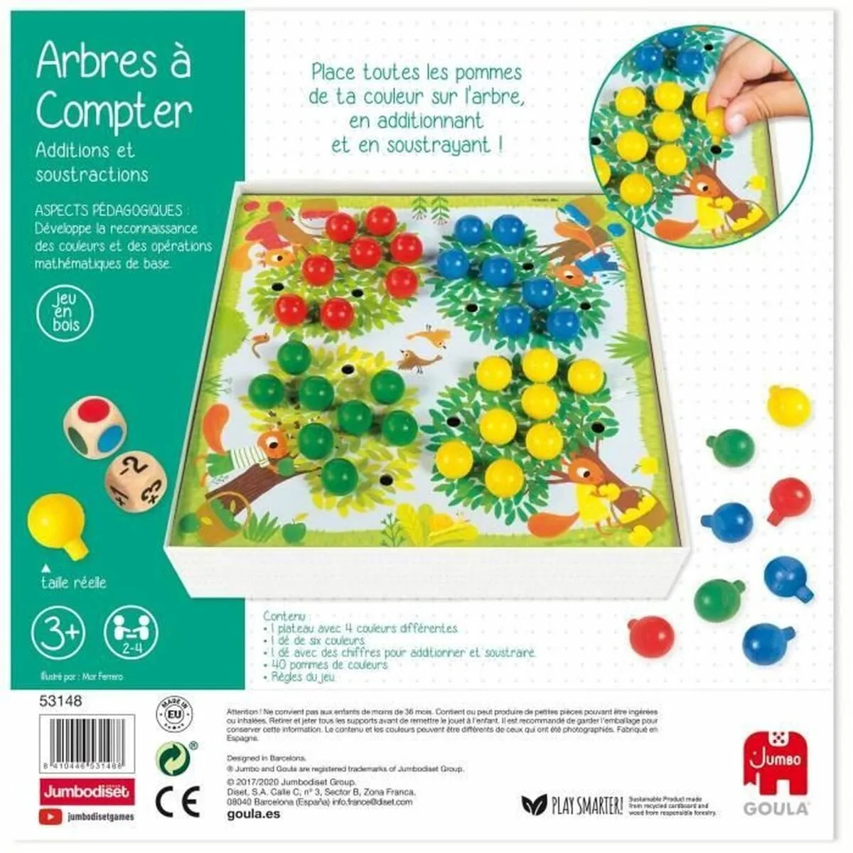 Jumbo Goula 53148 Kaartspel Gelukspel - 2-4 Spelers