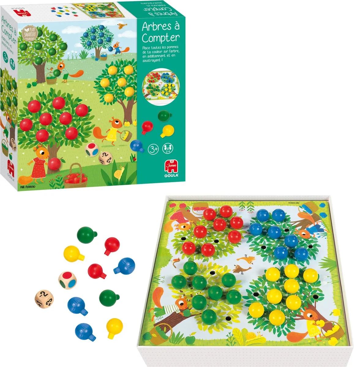 Jumbo Goula 53148 Kaartspel Gelukspel - 2-4 Spelers