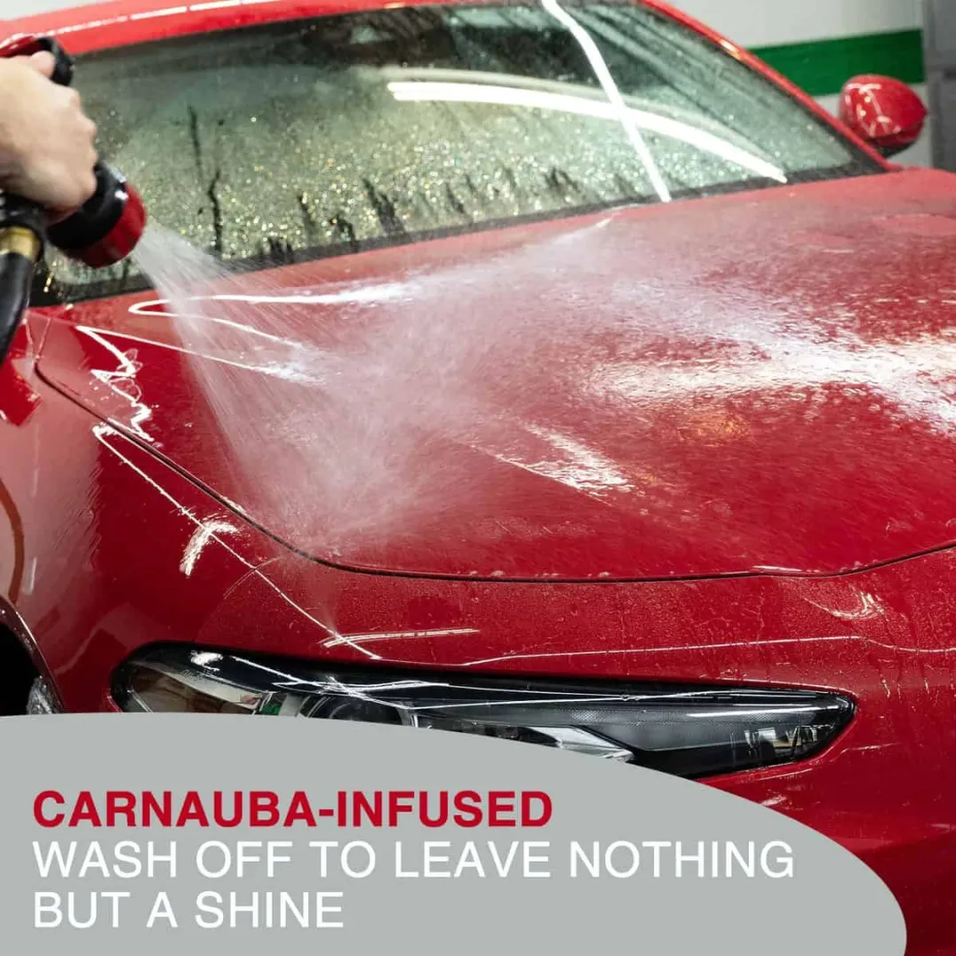 Turtle Wax Carnauba Wash & Wax Shampoo 2x500ml