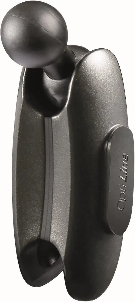 Lampa Optiline Telefoonhouder Scooter Spiegel - Zwart 90564