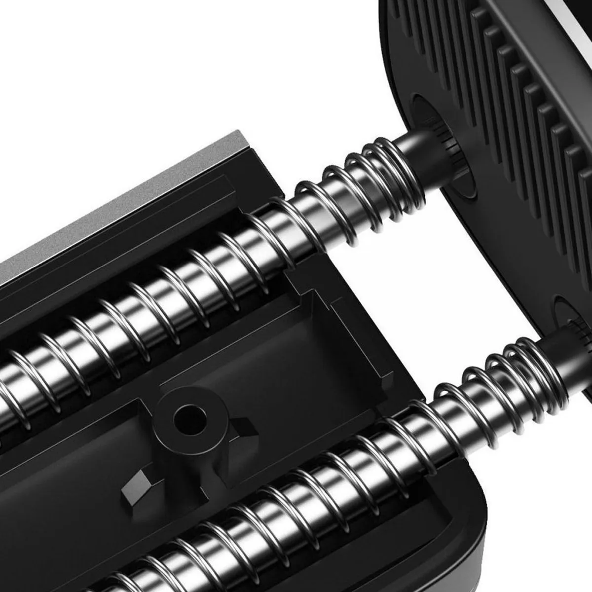 Baseus Steel Cannon GSM Houder Auto - 360° Rotatie - Zwart/Grijs